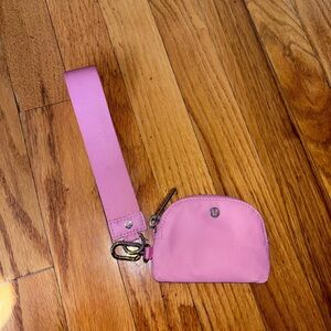 lululemon athletica Pink Wristlet